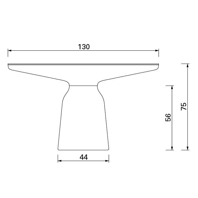 Обеденный стол Classicon Bell Dining Table - фото-6 | interior market