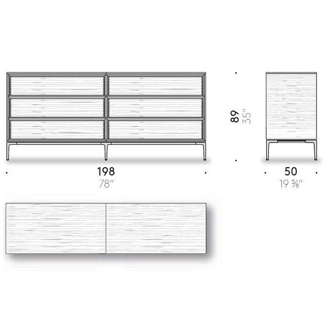Комод De Padova Horizontal Cabinet Edition - фото-2 | interior market