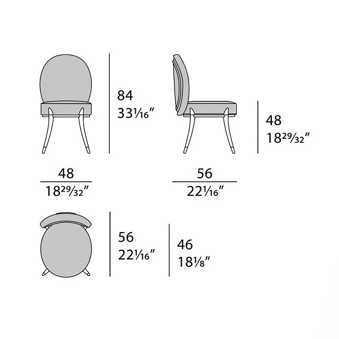 Стул обеденный Turri Noir - фото-6 | interior market