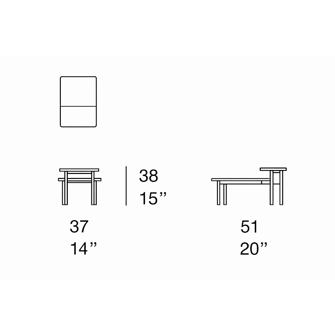 Журнальный столик Paola lenti Ensemble - фото-4 | interior market