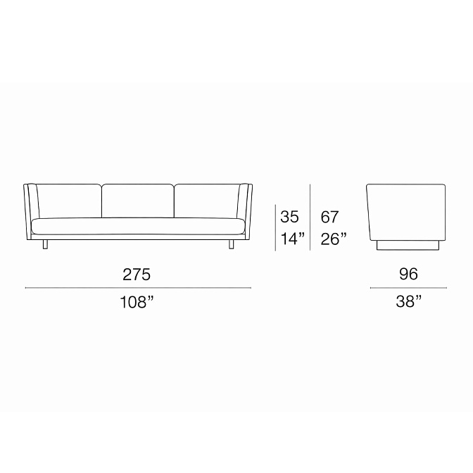 Диван для улицы Paola lenti Sabi - фото-4 | interior market