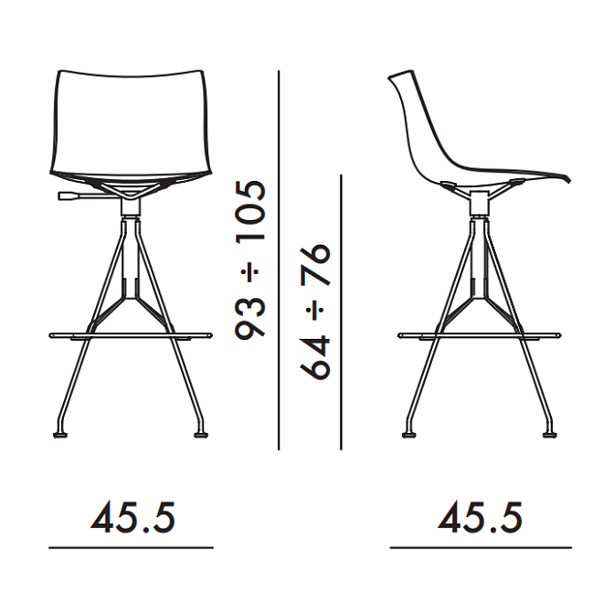Барный стул Kartell C.koya - фото-4 | interior market Барный стул Kartell C.koya - фото-4 | interior market