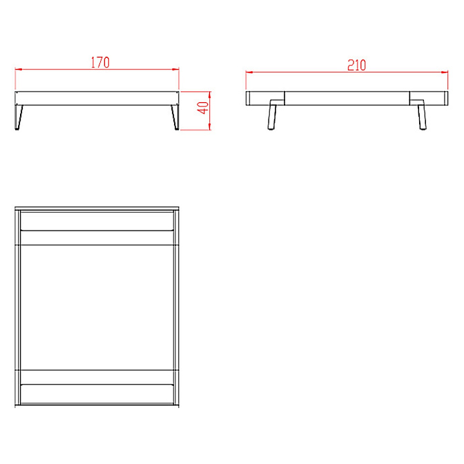 Кровать JNL Loft Cadre de lit - фото-3 | interior market