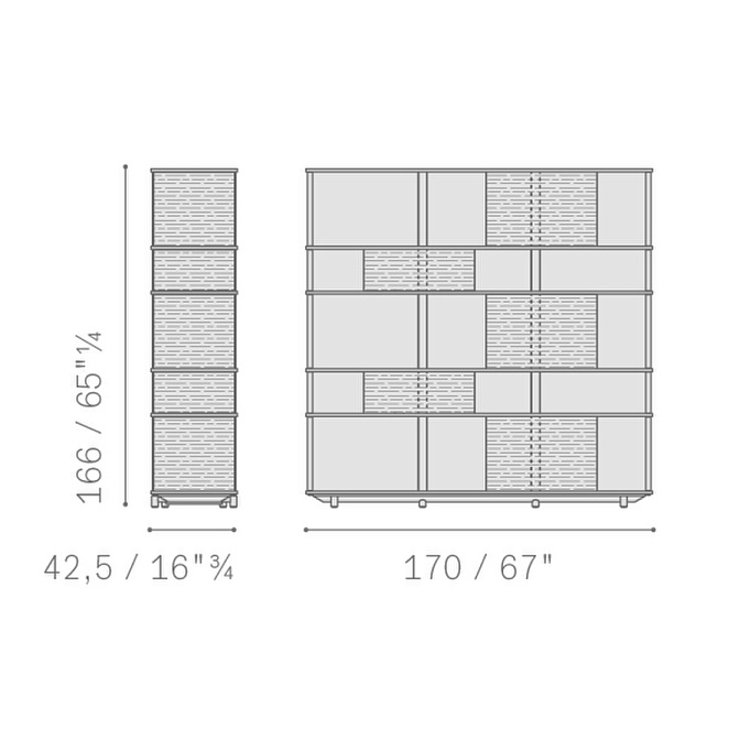Книжный шкаф Poltrona frau Lloyd Tex - фото-4 | interior market