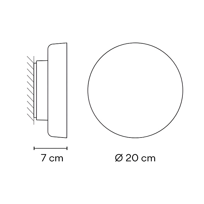 Бра Vibia Dots glass - фото-4 | interior market