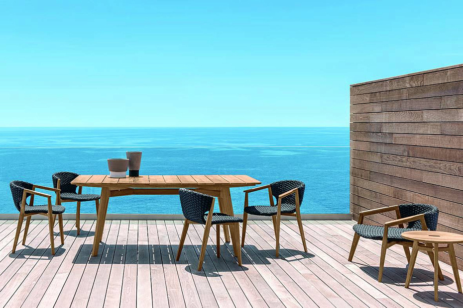 Обеденный стул для улицы Ethimo Knit - фото-4 | interior market