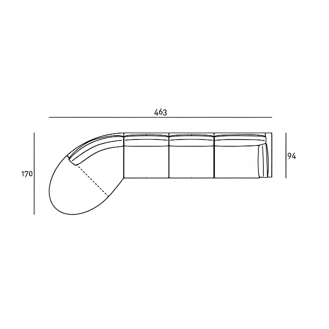 Модульный диван Living Divani Family Lounge - фото-4 | interior market