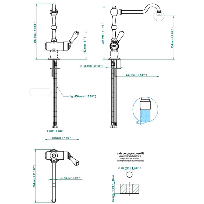 Смеситель для кухни THG  - фото-2 | interior market