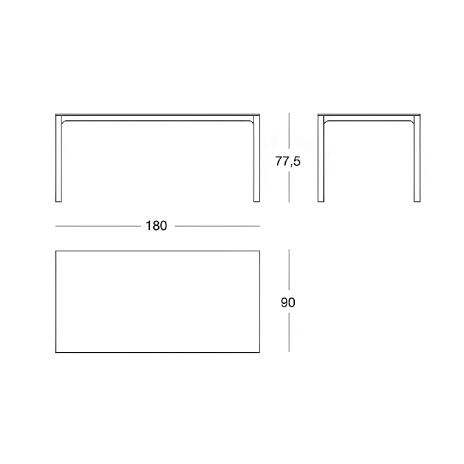 Стол для улицы Longhi Stadel - фото-4 | interior market