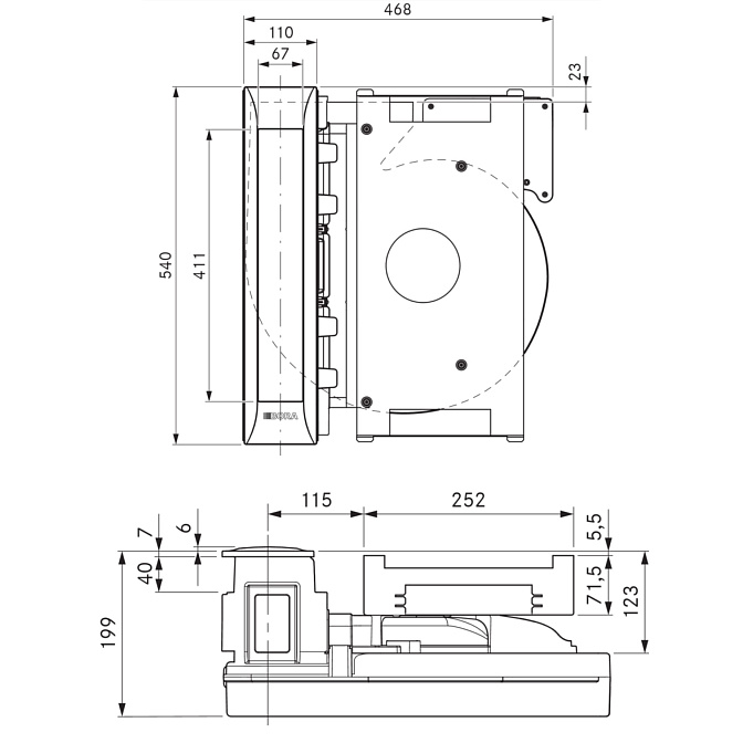 Вытяжка BORA PKAS3 встраиваемая с вентилятором - фото-2 | interior market