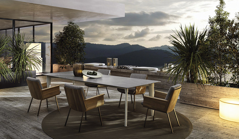 Обеденный стол Minotti Terrace - фото-3 | interior market