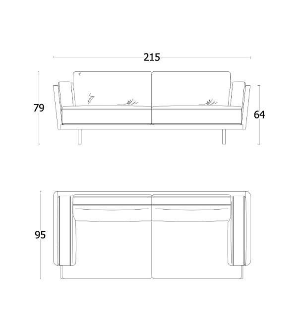 Модульный диван Malerba Must Have - фото-3 | interior market