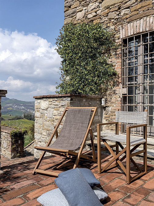 Уличный шезлонг Longhi Stadel - фото-3 | interior market
