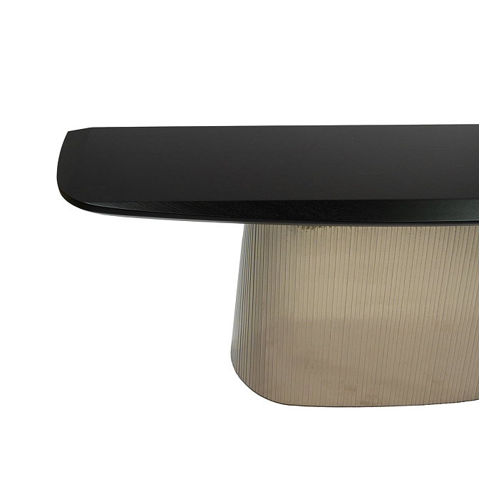 Консоль  Tonin Casa ADONE PLISSÉ silk wood - фото-3 | interior market