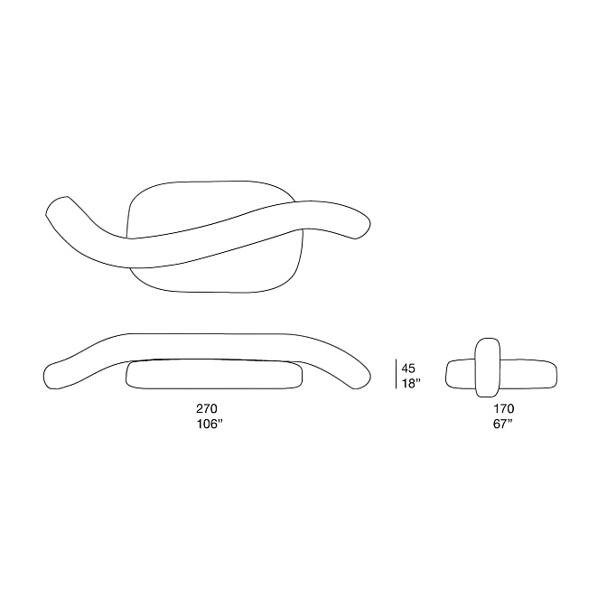 Пуф для улицы Paola lenti METAMORFOSI - фото-5 | interior market