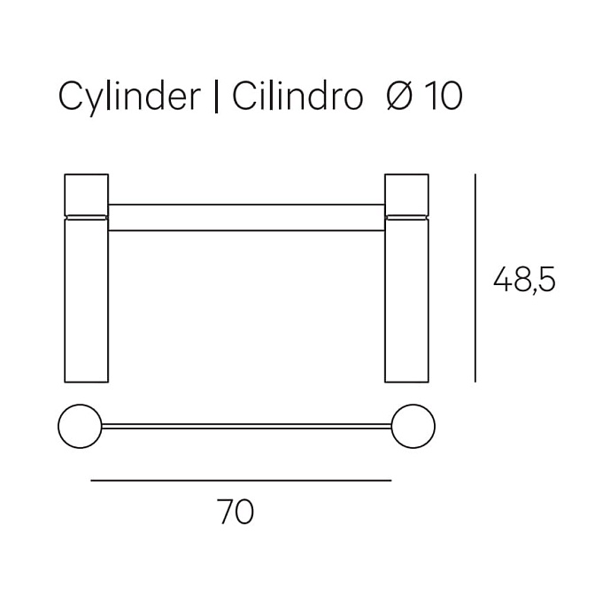 Потолочный светильник  Henge Tubular Horizontal - фото-6 | interior market