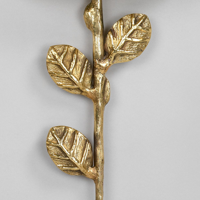 Бра Vaughan designs Leaf Wall Light, Brass - фото-3 | interior market