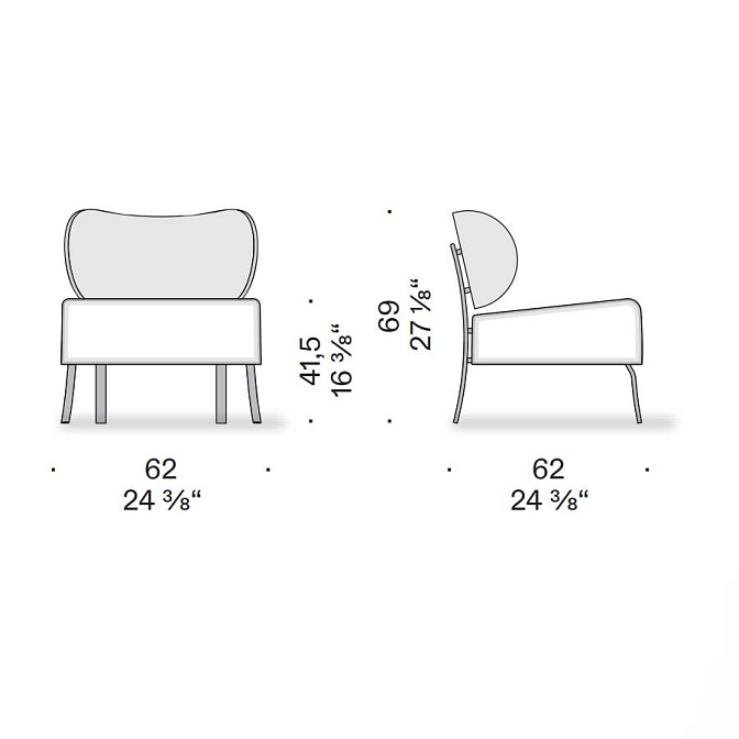 Кресло De Padova Bistrò - фото-3 | interior market