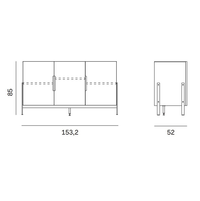 Комод Novamobili Float - фото-2 | interior market