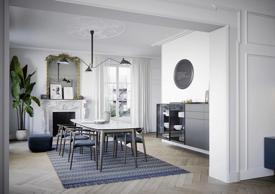 Обеденный стол Novamobili Hanami - фото-12 | interior market