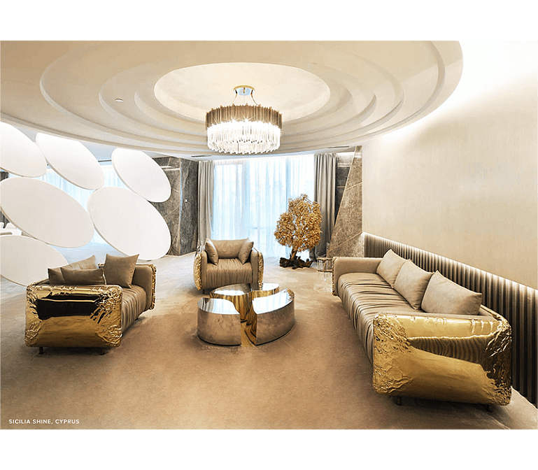 Журнальный столик Boca do Lobo Lapiaz Oval Center Table - фото-6 | interior market