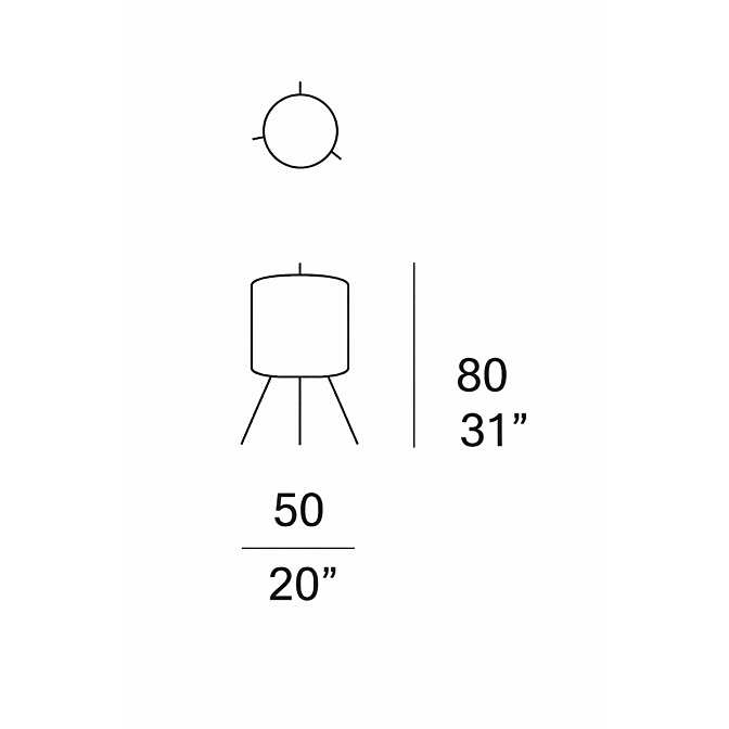 Уличный светильник  Paola lenti SHOJI - фото-4 | interior market