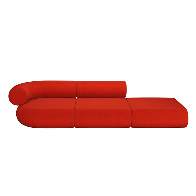 Модульный диван Tom Dixon Fat Left Arm Backrest Modular Sofa - фото-1 | interior market