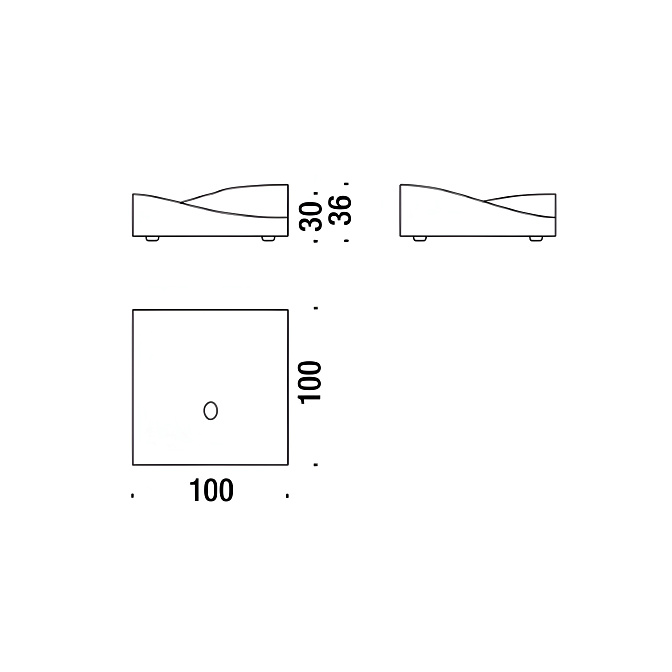Пуф Moroso Misfits - фото-2 | interior market