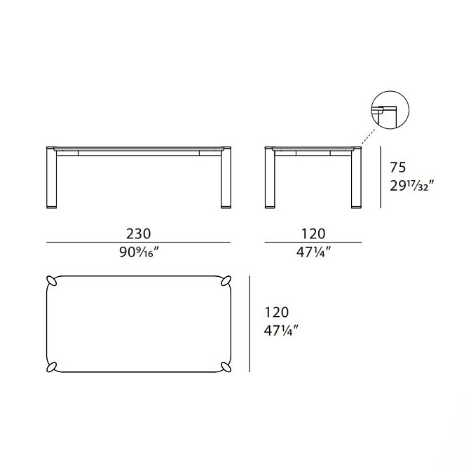 Обеденный стол Turri Kyma - фото-5 | interior market