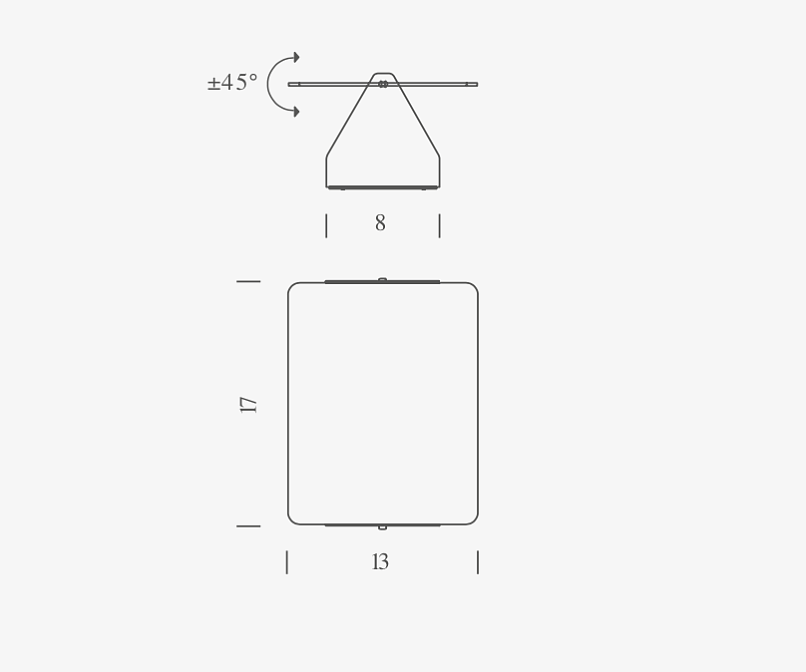 Бра Nemo APPLIQUE À VOLET PIVOTANT OUTDOOR - фото-5 | interior market