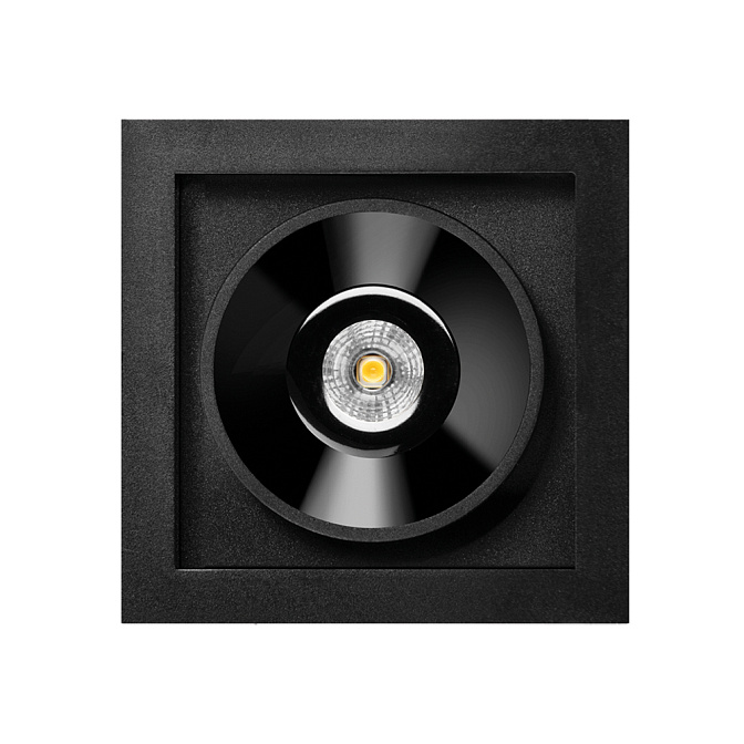 Встраиваемый светильник  Arkos Light BLACK FOSTER REC 1 FLOOD 2700K N - фото-1 | interior market