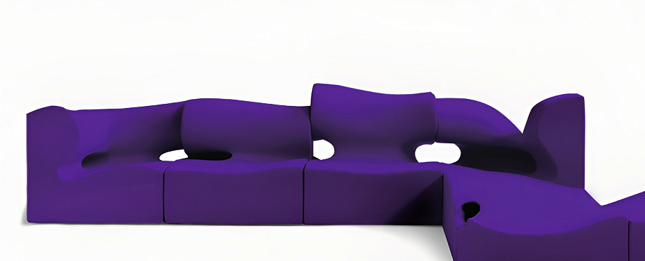 Модульный диван Moroso Misfits - фото-3 | interior market