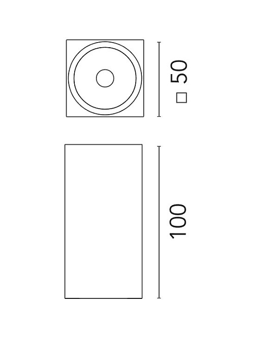 Технический свет Flos Heavy Metal Wall 2 Mono - фото-6 | interior market