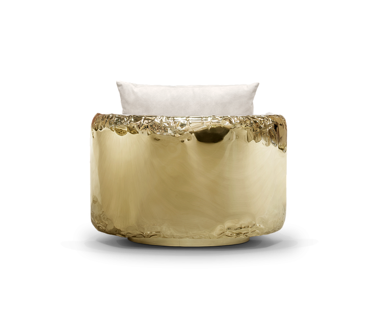Кресло Boca do Lobo Imperfectio Round Armchair - фото-5 | interior market