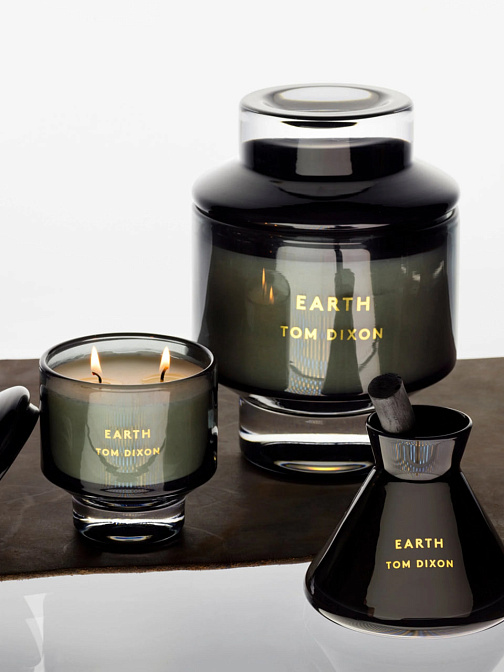 Аромат для дома Tom Dixon Earth Medium Candle - фото-2 | interior market