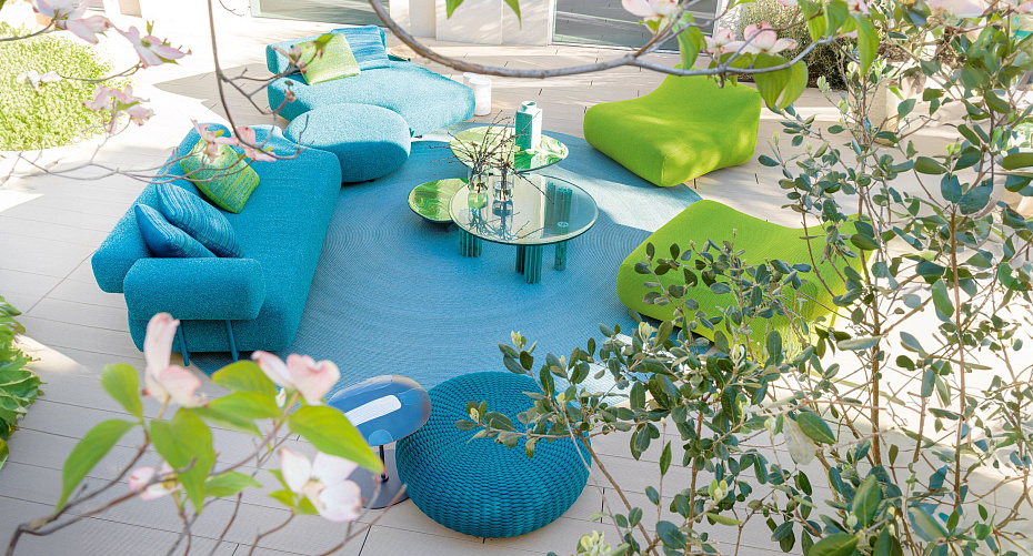 Пуф для улицы Paola lenti SHELL - фото-4 | interior market