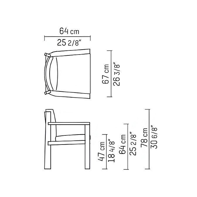 Стул для улицы Studio Piet Boon TIMME - фото-4 | interior market