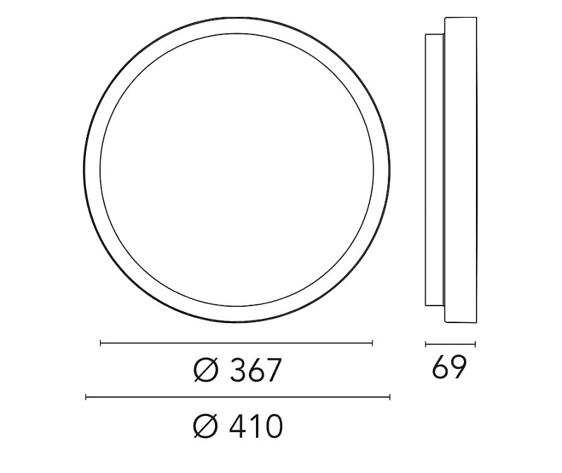 Технический свет Flos Platter 410 - фото-6 | interior market
