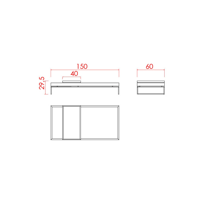 Кофейный столик JNL Thyra - фото-5 | interior market