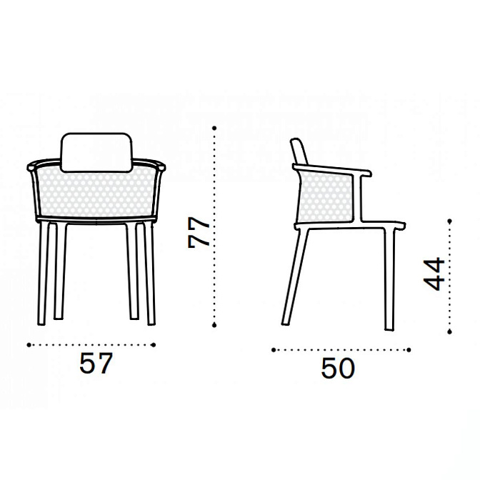 Стул обеденный Ethimo Nicolette - фото-6 | interior market