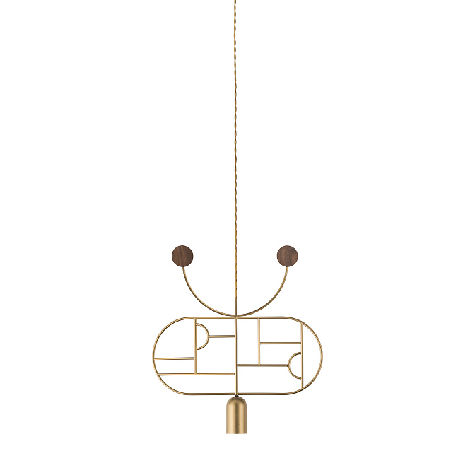 Потолочный светильник NOMON Wooden Dots - фото-1 | interior market