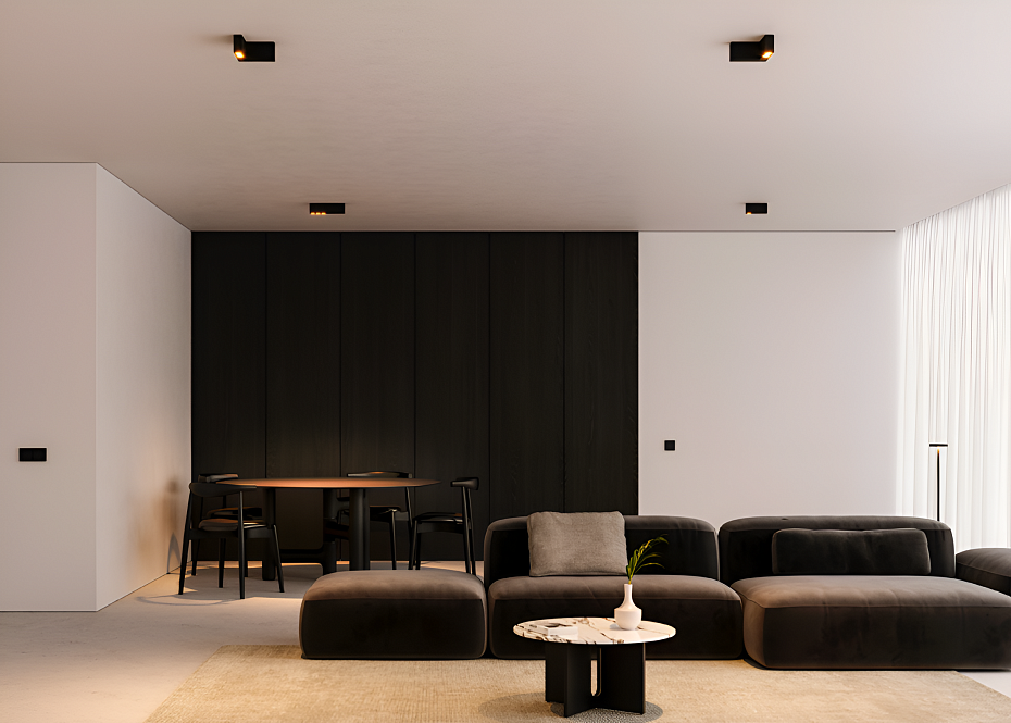 Потолочный светильник  Vibia OFFSET - фото-3 | interior market