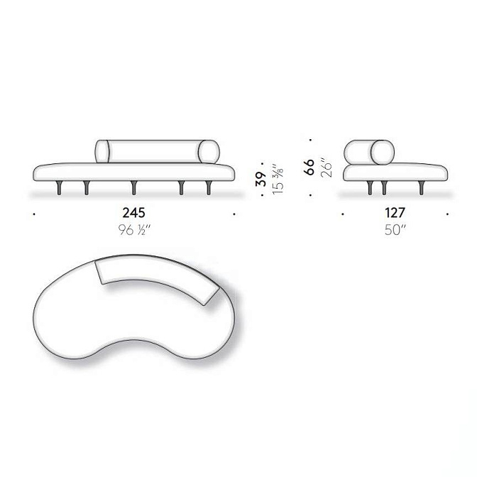 Диван для улицы De Padova HONORE' - фото-3 | interior market