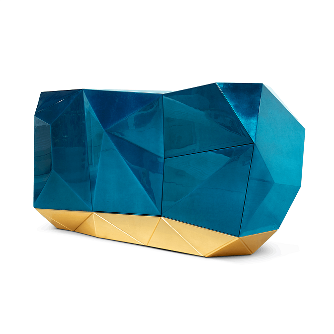 Комод Boca do Lobo Diamond Blue - фото-3 | interior market