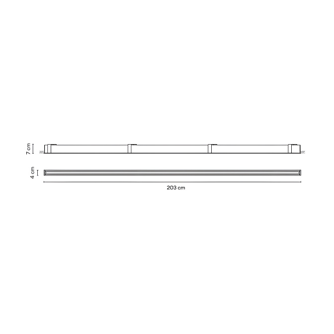 Потолочный светильник  Vibia LINE - фото-3 | interior market