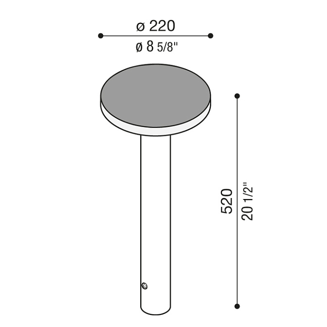 Уличный светильник  Lombardo Line Post - фото-3 | interior market