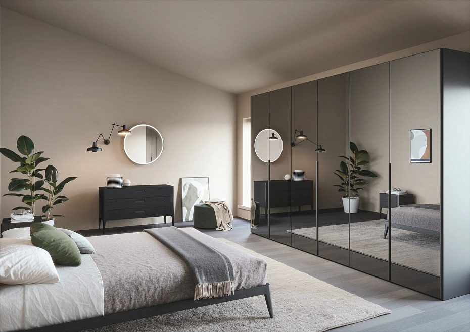 Распашной шкаф Novamobili Crystal - фото-2 | interior market