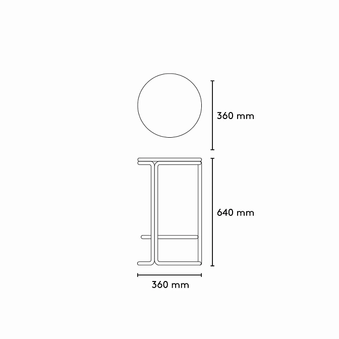 Барный стул Please Wait To Be Seated HARDIE - фото-11 | interior market