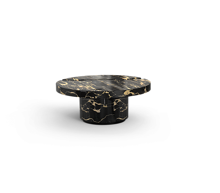 Журнальный столик Boca do Lobo Empire Portoro Marble Center Table - фото-5 | interior market