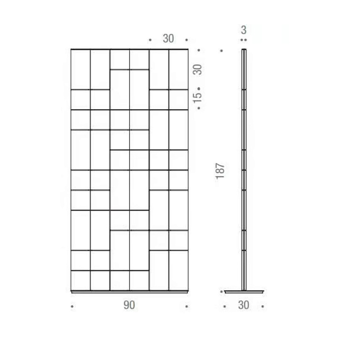 Ширма  MDF Italia DIVIDE IT - фото-5 | interior market